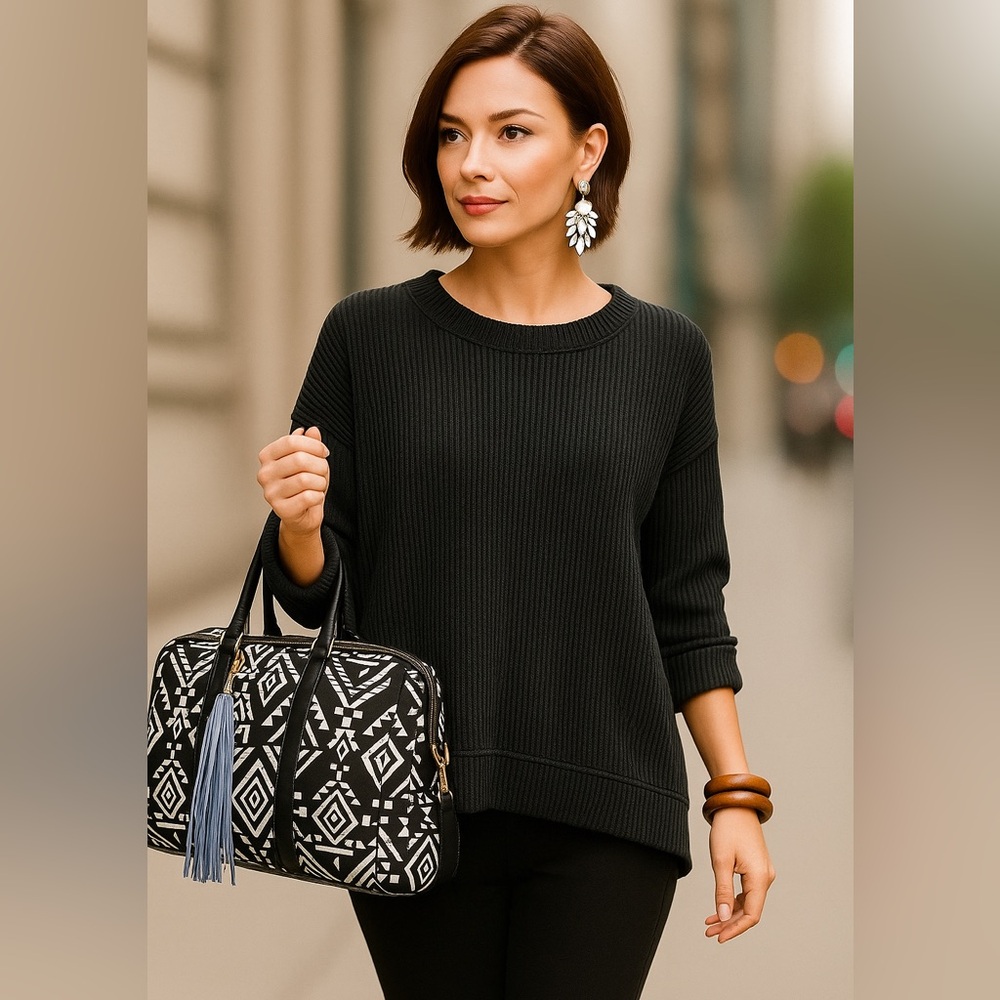 Women's Ribbed Tops - Picture 7 of 8